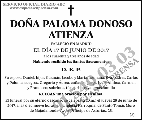 Paloma Donoso Atienza